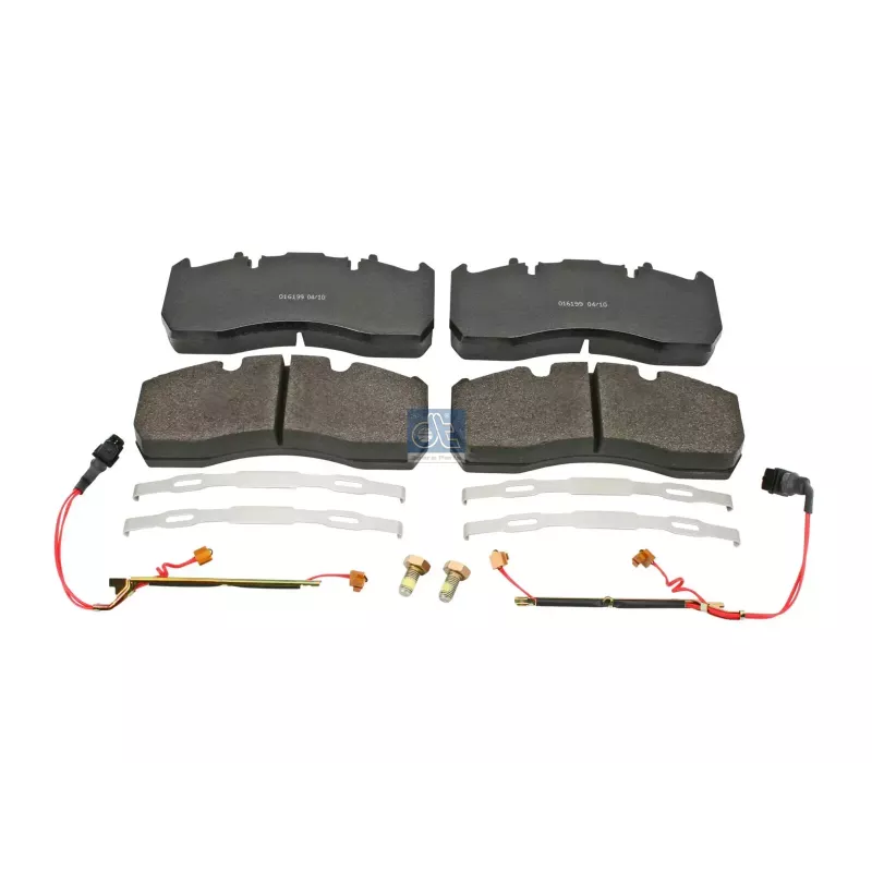 Kit de garnitures de disque de frein, W: 216 mm, S: 29 mm, H: 97 mm Pour Renault C-Serie, D-Serie, Magnum, Midlum, Premium