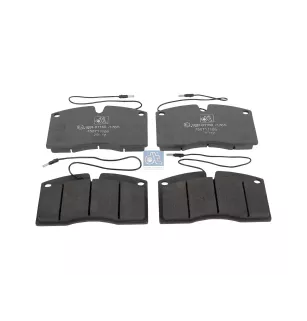 Kit de garnitures de disque de frein, W: 170 mm, S: 19 mm, H: 97 mm Pour Renault R / Major - 5010151214 - 5010104739