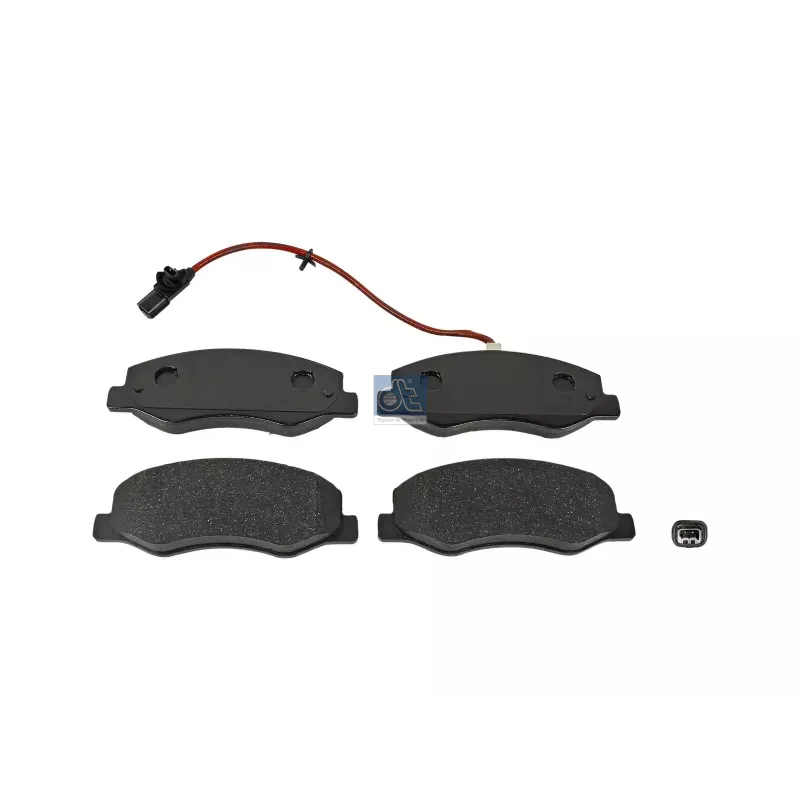 Kit de garnitures de disque de frein, W: 163.5 mm, S: 18.2 mm, H: 62.8 mm Pour Nissan NV400 - Opel Movano - Renault Master Kit de garnitures de disque de frein, W: 163.5 mm, S: 18.2 mm, H: 62.8 mm Pour Nissan NV400 - Opel Movano - Renault Master
