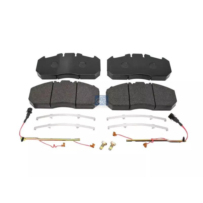 Kit de garnitures de disque de frein, W: 250 mm, S: 30 mm, H: 118 mm Pour Heuliez GX - Iveco Arway, Axer, Crossway, Domino