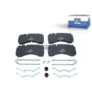 Kit de garnitures de disque de frein, W: 204 mm, S: 20 mm, H: 97 mm Pour Renault Midlum - 5001855902 - 7485137789