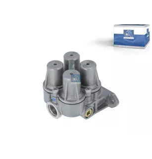 Valve de protection 4 circuits, M22 x 1,5, max. 10 bar, Po21: 7 bar, Po22: 7 bar, Po23: 7.3 bar, Po24: 7 bar, Pc21: 4.5 bar