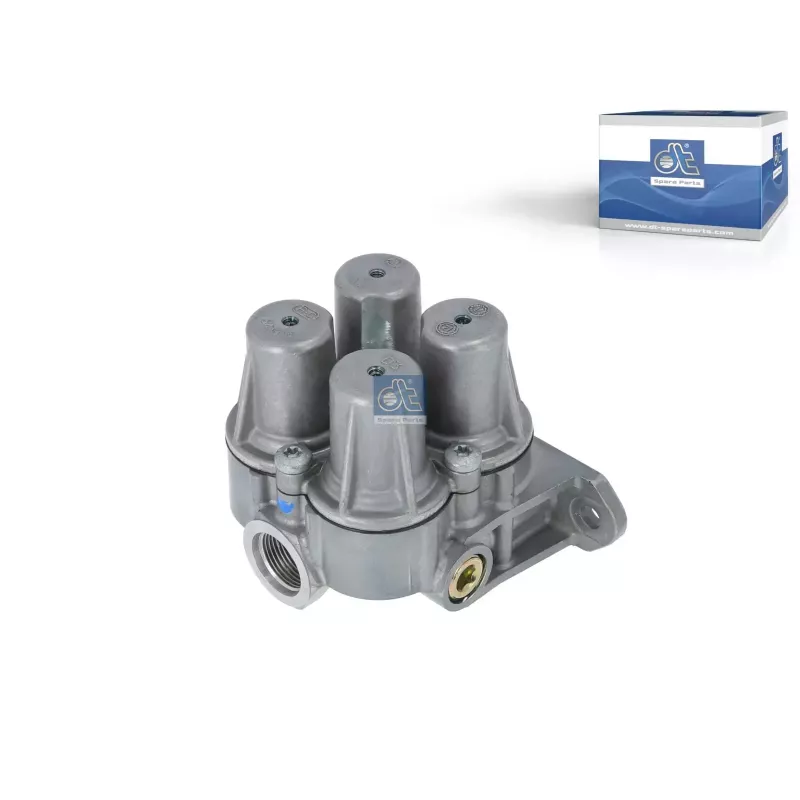 Valve de protection 4 circuits, M22 x 1,5, max. 10 bar, Po21: 7 bar, Po22: 7 bar, Po23: 7.3 bar, Po24: 7 bar, Pc21: 4.5 bar