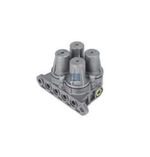 Valve de protection 4 circuits, M22 x 1,5, max. 10 bar, Po21: 7 bar, Po22: 7 bar, Po23: 7.3 bar, Po24: 7 bar, Pc21: 4.5 bar