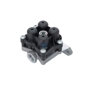 Valve de protection 4 circuits, M22 x 1,5, max. 20 bar, Po21: 7 bar, Po22: 7 bar, Po23: 7.3 bar, Po24: 7 bar, Pc21: 5 bar