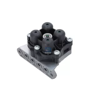 Valve de protection 4 circuits, M22 x 1,5, max. 20 bar, Po21: 7 bar, Po22: 7 bar, Po23: 7.3 bar, Po24: 7 bar, Pc21: 5 bar