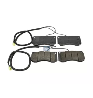 Kit de garnitures de disque de frein, W: 180 mm, S: 20 mm, H: 86 mm Pour Renault Midliner - 5001829545