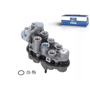 Valve de protection 4 circuits, M12 x 1,5, M16 x 1,5, M22 x 1,5, Po21: 7 bar, Po22: 7 bar, Po23: 7.3 bar, Po24: 7 bar