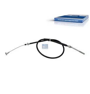 Câble de commande, frein de stationnement, L: 1350 mm, L1: 980 mm Pour Iveco Daily - 504003617 - 500362730 - 504003617