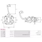 Porte-balais de démarreur pour BRIGGS & STRATTON 394805, 497401, 497594, 497595