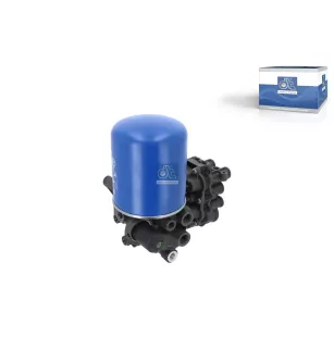 Déssiccateur, complet avec valve Pour Iveco EuroTech, Trakker - 41032990 - 41211253 - 41211383 - 41285077 - 5801414914