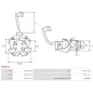 Porte-balais de démarreur pour MAGNETON 9142722