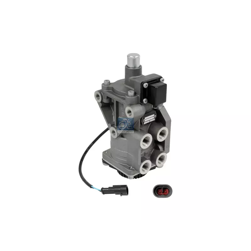 Valve de frein à pied, M16 x 1,5, max. 7.6 bar Pour Iveco Eurocargo, Trakker - 500317963 - 500382823