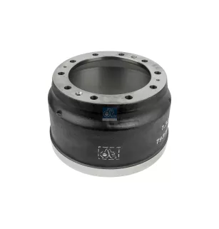 Tambour de frein, D: 410 mm, 10 bores, b: 23 mm, P: 335 mm, d: 285 mm, H: 283 mm, B: 207 mm Pour Iveco EuroMover, EuroStar