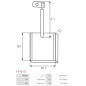 Charbon/balais de démarreur pour FORD 93BB11000HB, 93BB11000JB, 93BB11000JC, 93BB11000KA