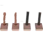 Charbon/balais de démarreur pour MAGNETI MARELLI 63112003, 63113001, 63113002, 63113003