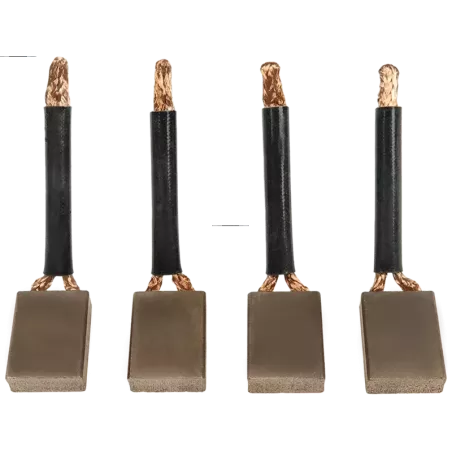 Charbon/balais de démarreur pour LUCAS 26338, 26339, 26341, 26342, 26345, 26349