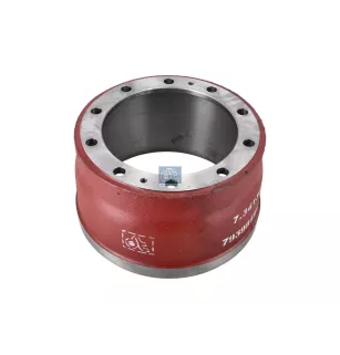 Tambour de frein, D: 381 mm, 10 bores, b: 23 mm, P: 335 mm, d: 285 mm, H: 248 mm, B: 200 mm Pour Iveco TurboStar, TurboTech .