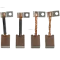 Charbon/balais de démarreur pour MAGNETI MARELLI 63217147, 63217173, 63217182, 63217401