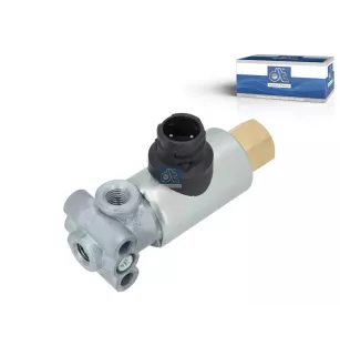 Electrovalve, 24 V, M12 x 1,5, SW: 24, max. 13 bar Pour Iveco Eurofire, EuroStar, EuroTech, Stralis, Trakker, T-Way, X-Way
