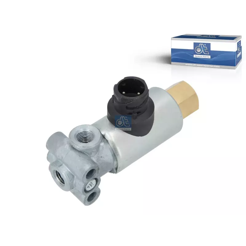 Electrovalve, 24 V, M12 x 1,5, SW: 24, max. 13 bar Pour Iveco Eurofire, EuroStar, EuroTech, Stralis, Trakker, T-Way, X-Way
