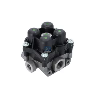 Valve de protection 4 circuits, M16 x 1,5, M22 x 1,5, max. 13 bar, Po21: 7 bar, Po22: 7 bar, Po23: 7 bar, Po24: 7 bar