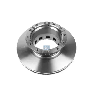 Disque de frein, D: 432 mm, 12 bores, P: 240 mm, M16 x 2, H: 154.4 mm, S: 45 mm, s: 37 mm Pour Iveco Stralis, S-Way, X-Way