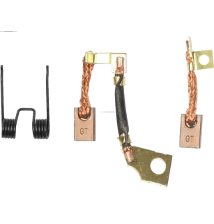 Charbon/balais de démarreur pour VALEO D6RA181, D6RA33, D6RA37, D6RA47