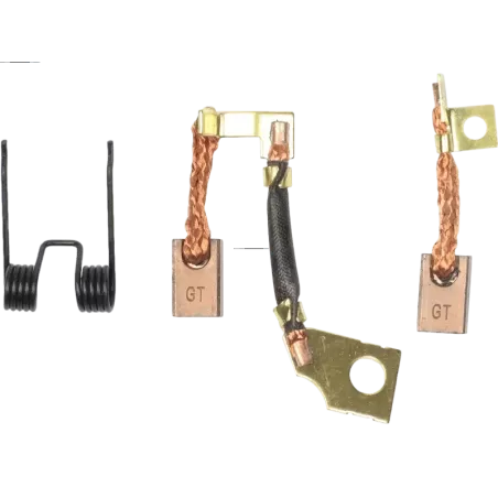 Charbon/balais de démarreur pour VALEO D6RA181, D6RA33, D6RA37, D6RA47, D6RA51