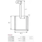 Charbon/balais de démarreur pour VALEO D7E4, D7E40, D7E41, D7E42, D7E47