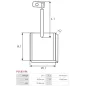 Charbon/balais de démarreur pour VALEO D11E130, D11E138T, D11E149, D11E81