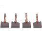 Charbon/balais de démarreur pour BOSCH 0001223504, 0001223506