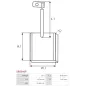 Charbon/balais de démarreur pour BOSCH 0001211010, 0001211011, 0001211038, 0001211500