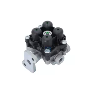 Valve de protection 4 circuits, M16 x 1,5, M22 x 1,5, max. 20 bar, Po21: 7.5 bar, Po22: 7.5 bar, Po23: 8 bar, Po24: 8 bar
