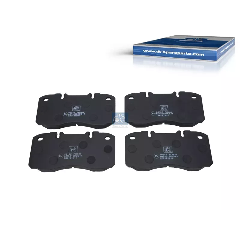 Kit de garnitures de disque de frein, W: 175 mm pour Iveco Eurocargo - 01906416