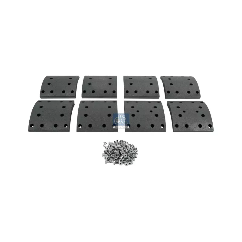 Kit de garnitures de frein à tambour, W: 180 mm, S: 23 mm Pour Iveco Trakker - 02992114 - 02996508 - 2992114 - 2996508