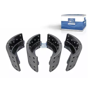 Kit de mâchoires de frein Pour Iveco EuroStar, EuroTech, P/PA, Trakker - 01906365 - 01906404 - 1906365 - 1906404