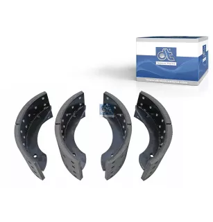 Kit de mâchoires de frein, avec garnitures Pour Iveco EuroStar, EuroTech, P/PA, Trakker - 01906368 - 01906410 - 1906368