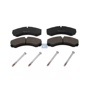 Kit de garnitures de disque de frein, W: 165 mm, S: 20 mm, H: 67 mm Pour Iveco Daily - Renault Mascott - 01906401 - 02992339
