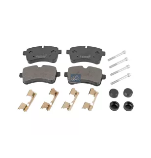 Kit de garnitures de disque de frein, avec accessoires, W: 141 mm, S: 21 mm, H: 72 mm Pour Iveco Daily - 42555917 - MVP2013