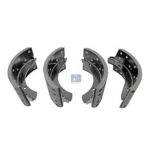 Kit de mâchoires de frein, avec garnitures Pour Iveco Eurocargo - 02992530 - 02992530 - 2992530 - 2992530