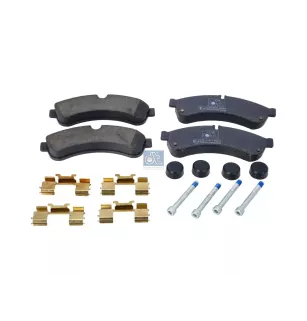 Kit de garnitures de disque de frein, W: 184 mm, S: 23 mm, H: 65 mm Pour Iveco Daily - 42555633 - 500055652 - ZG.50431-0008