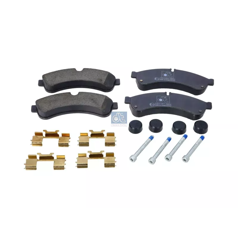 7.92620 Kit de garnitures de disque de frein, W: 184 mm, S: 23 mm, H: 65 mm pour Iveco Daily - 42555633