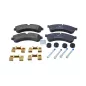 7.92620 Kit de garnitures de disque de frein, W: 184 mm, S: 23 mm, H: 65 mm pour Iveco Daily - 42555633