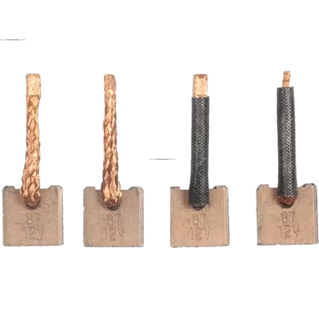 Charbon/balais de démarreur pour DELCO 00E091, 110397, 110566, 111534, 112161