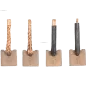 Charbon/balais de démarreur pour DELCO 00E091, 110397, 110566, 111534, 112161