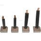 Charbon/balais de démarreur pour HITACHI S1384B, S1387, S1389, S1389A