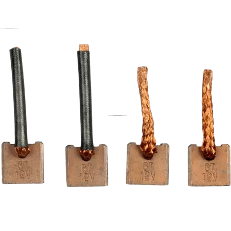 Charbon/balais de démarreur pour HITACHI S1347, S1349A