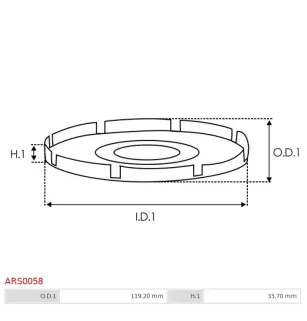 Protection of the AS-PL UD42285AFP alternator pulley