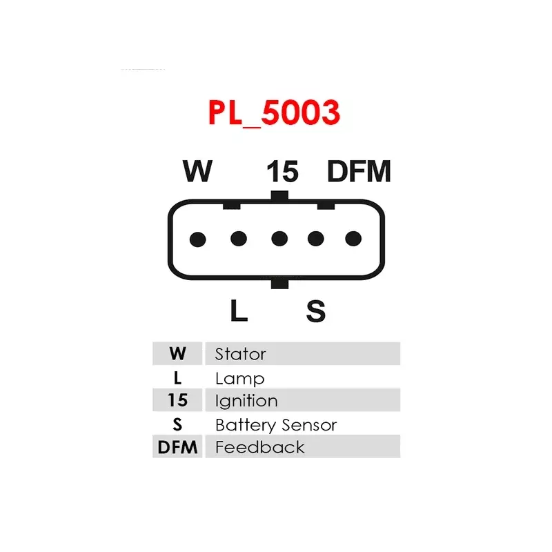 Alternateur 24V 90Amp AS-PL UD04064(SEG)A, BOSCH 0124655005, 0124655005-R, 0124655017, 0124655020